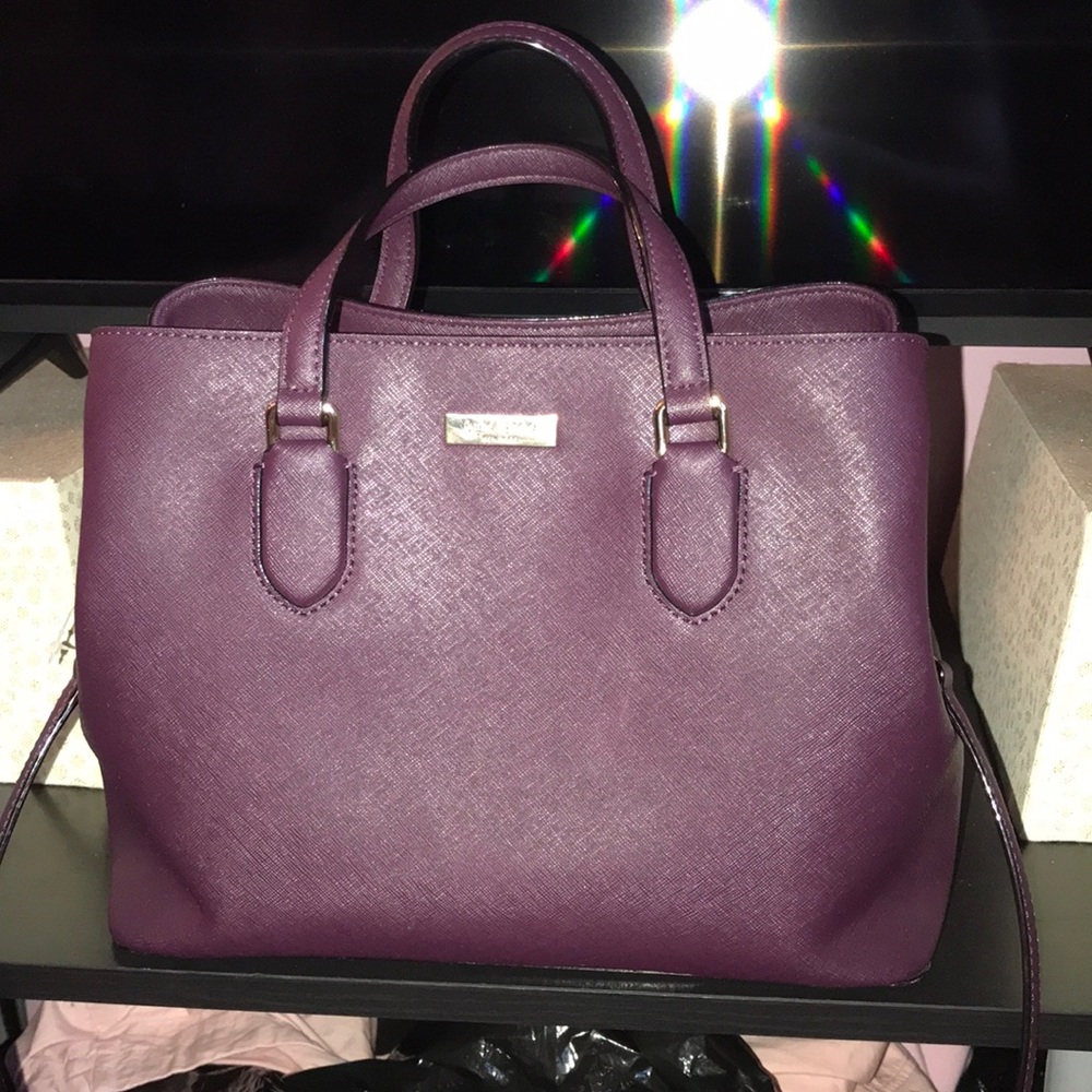 Plum Kate Spade bag